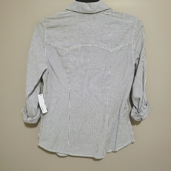 Garage Button Down Stripped Shirt - Picture 6 of 6